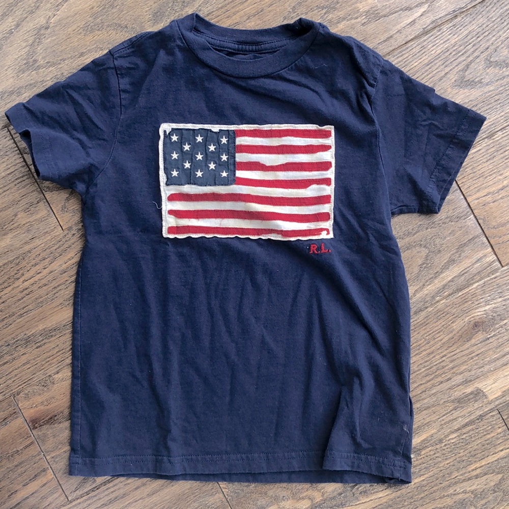 Ralph Lauren flag tee